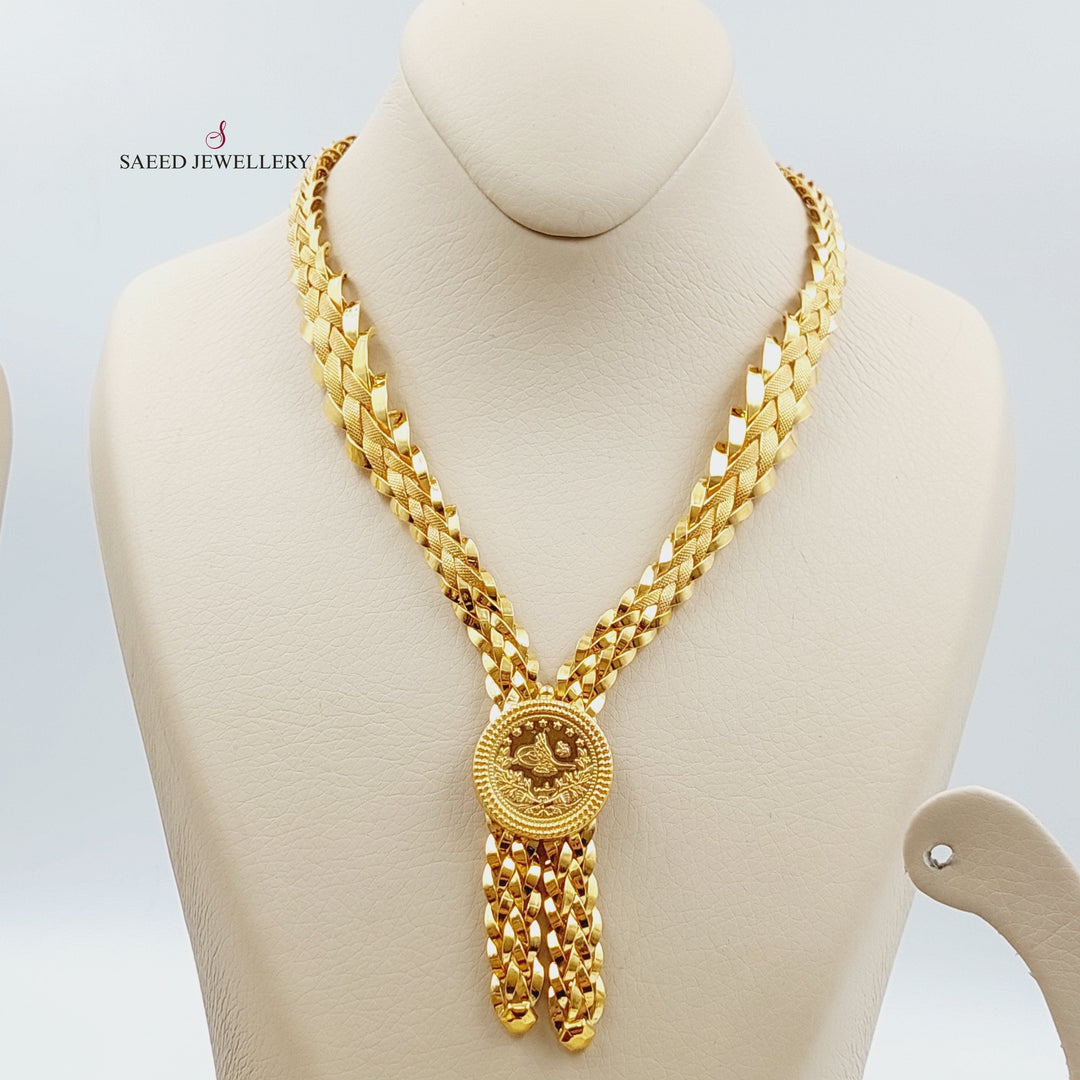 21K Gold Taft Set by Saeed Jewelry - Image 5