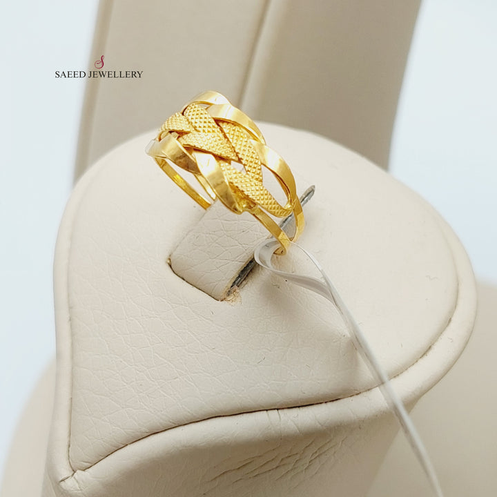 21K Gold Taft Set by Saeed Jewelry - Image 9