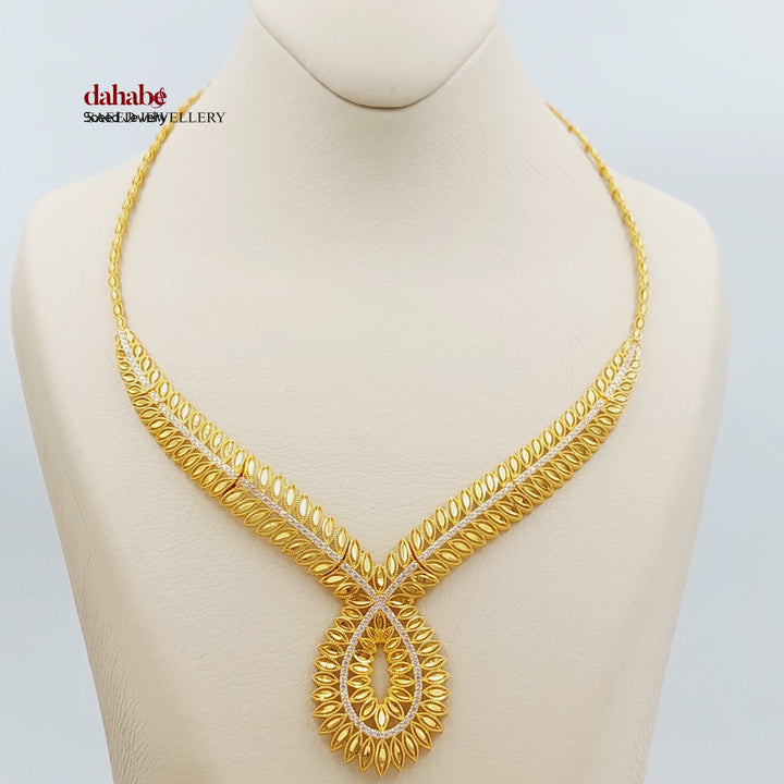 21K Gold Four-Piece Turkish Jewelry Set