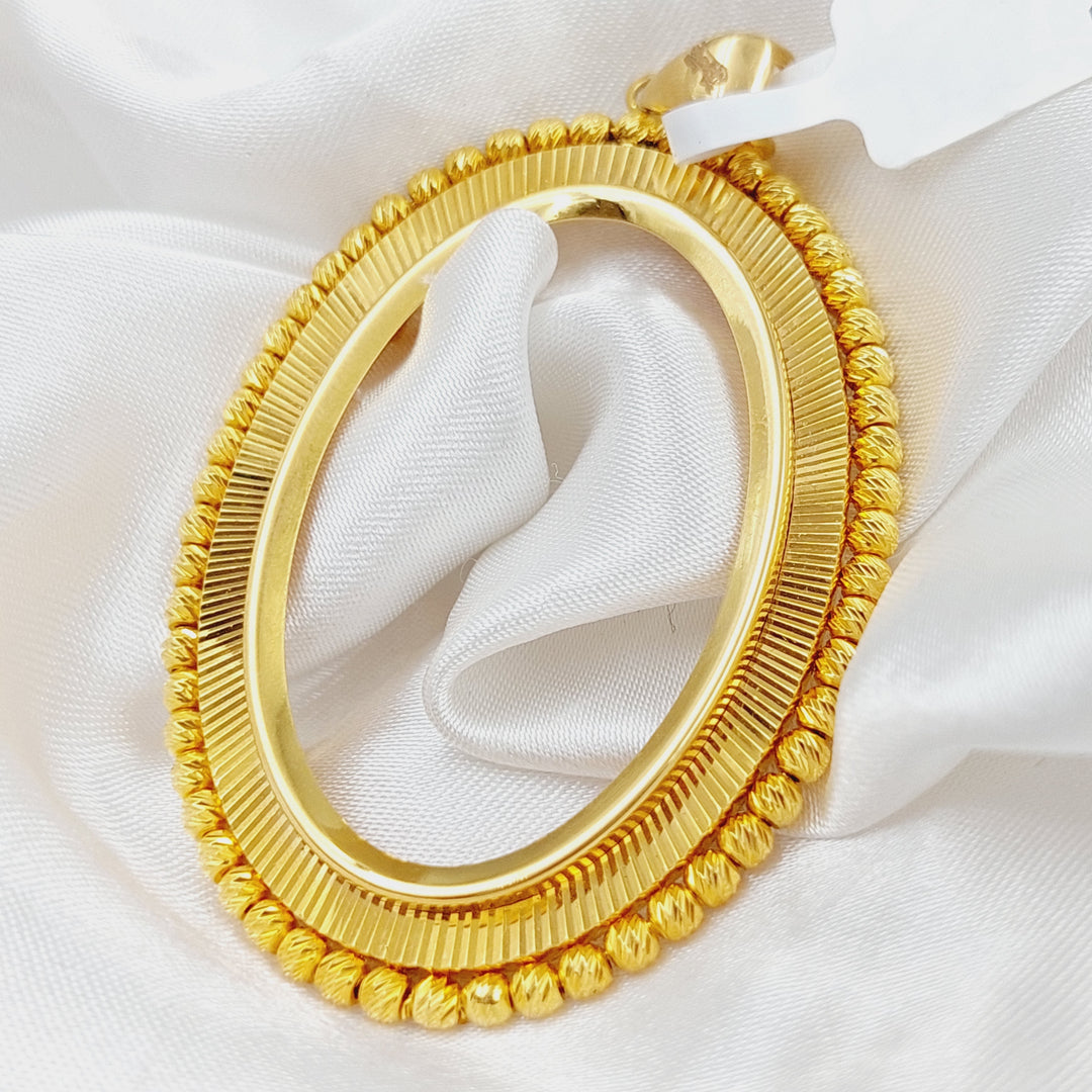 21K Gold Turkish Fram Pendant by Saeed Jewelry - Image 1