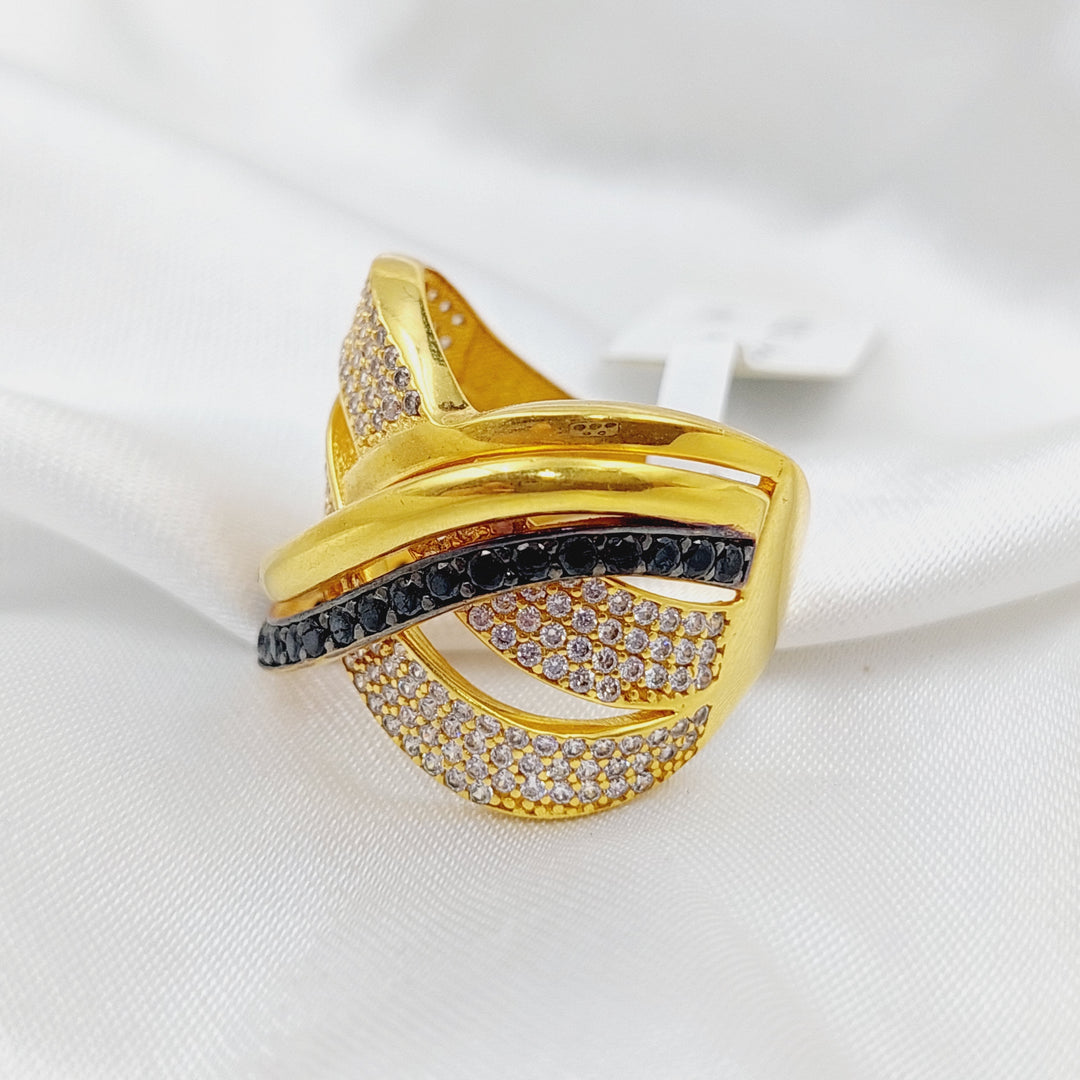 21K Gold Turkish Ring by Saeed Jewelry - Image 5