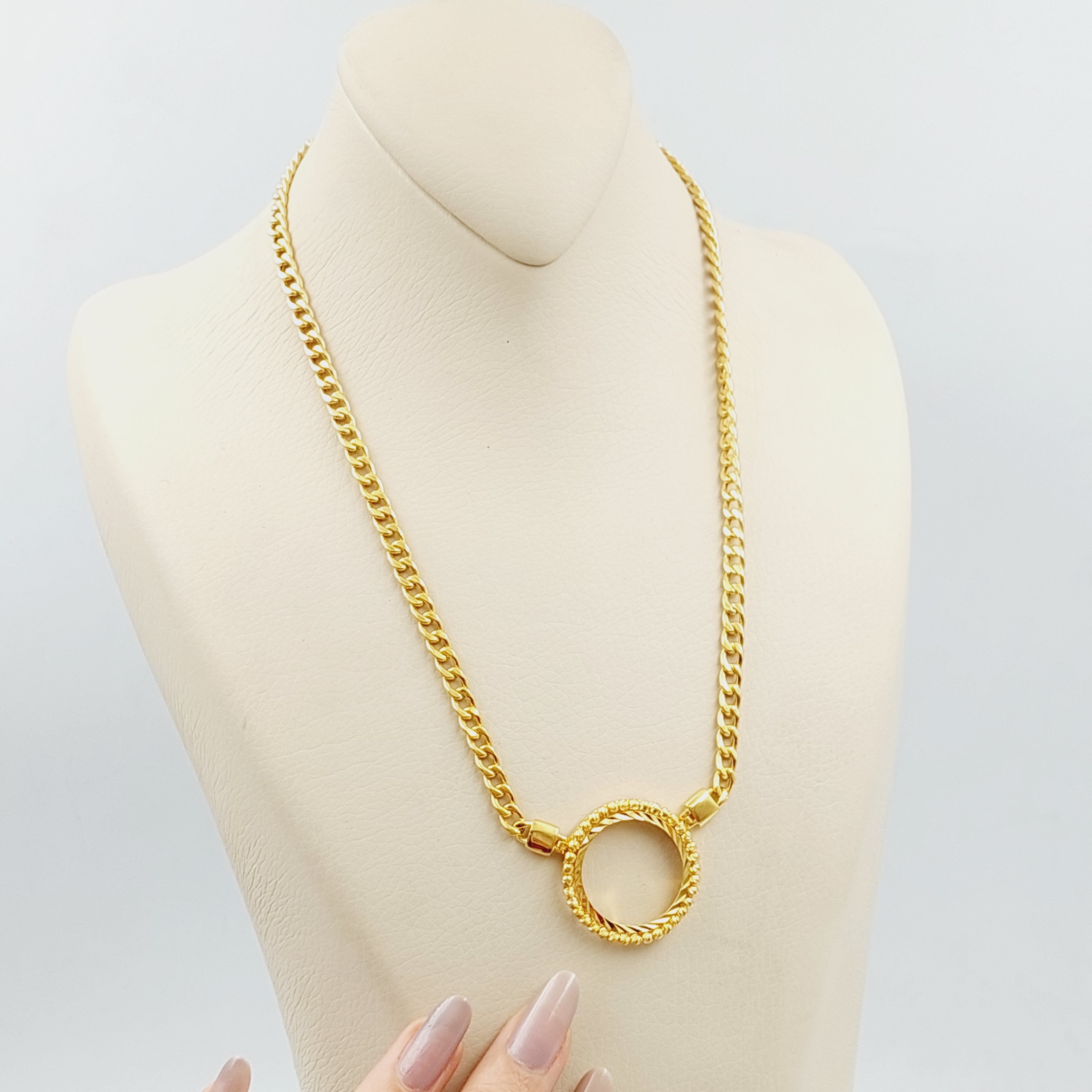 21K Turkish frame Necklace – Saeed Jewelry