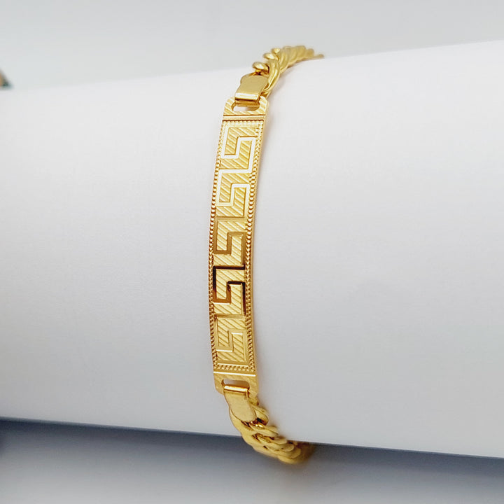 21K Gold Virna Bracelet by Saeed Jewelry - Image 5