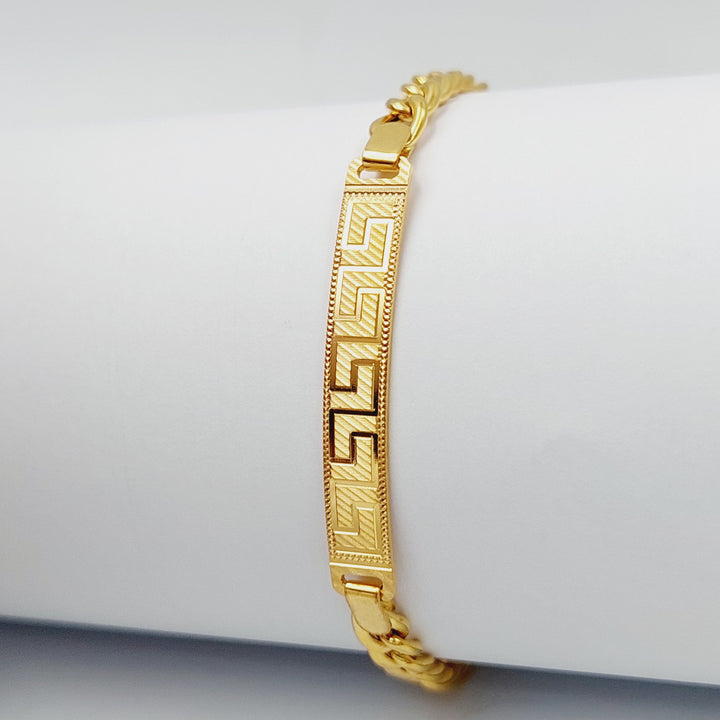 21K Gold Virna Bracelet by Saeed Jewelry - Image 1