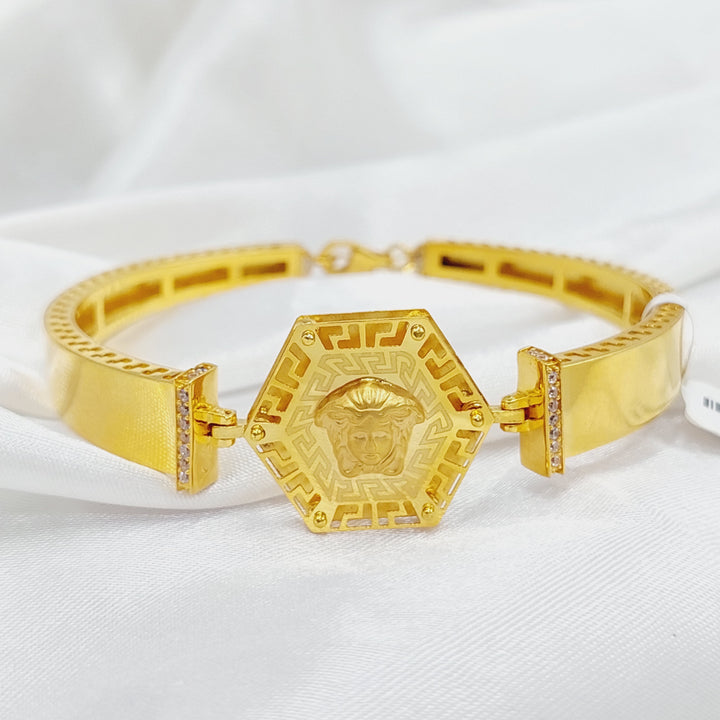 21K Gold Virna Bracelet by Saeed Jewelry - Image 2