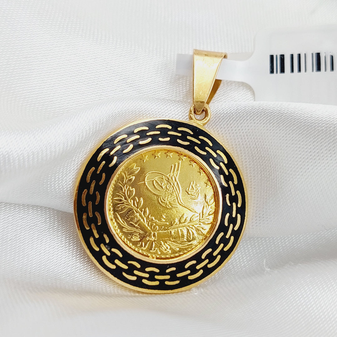 21K Gold Virna Pendant by Saeed Jewelry - Image 1