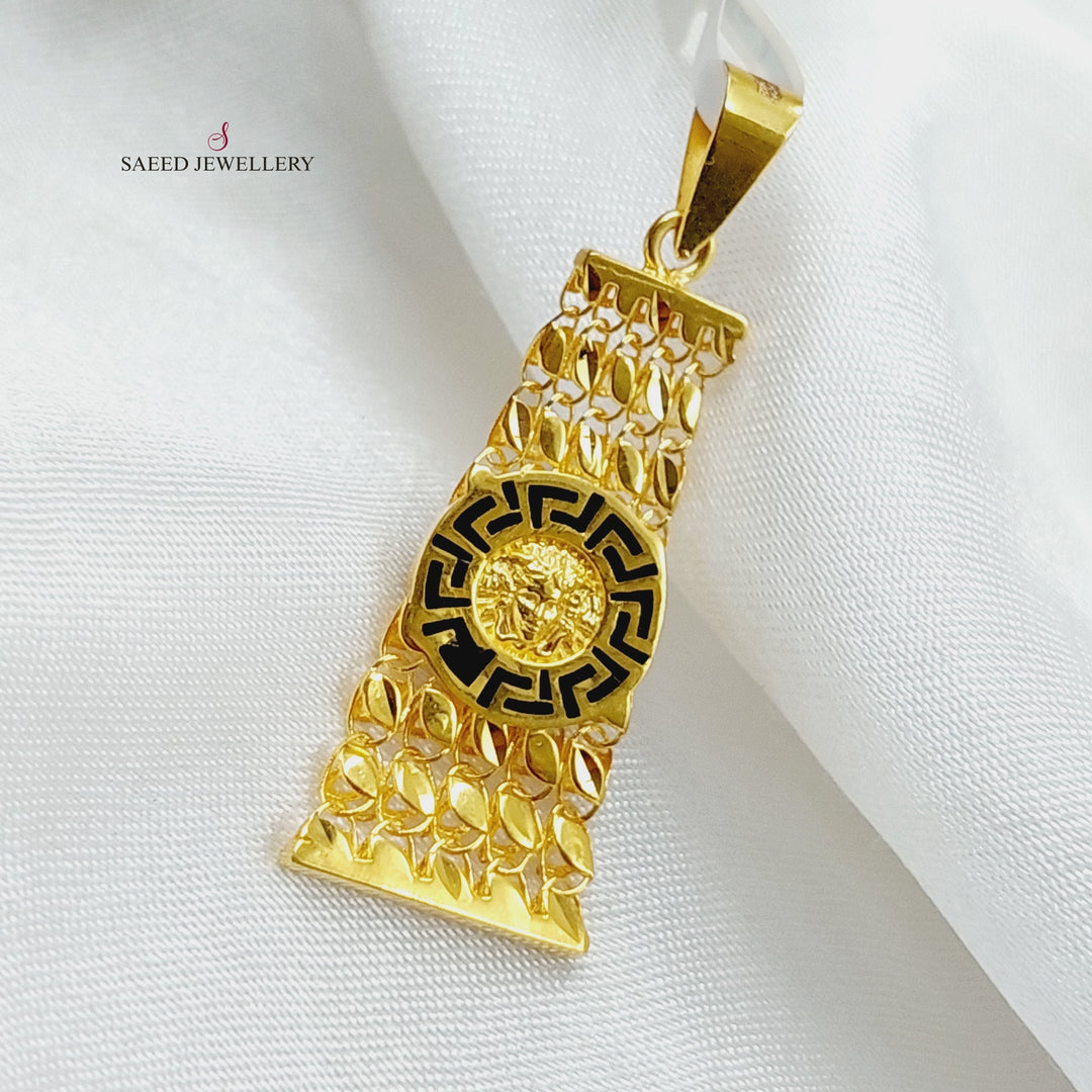 21K Gold Virna Pendant by Saeed Jewelry - Image 1