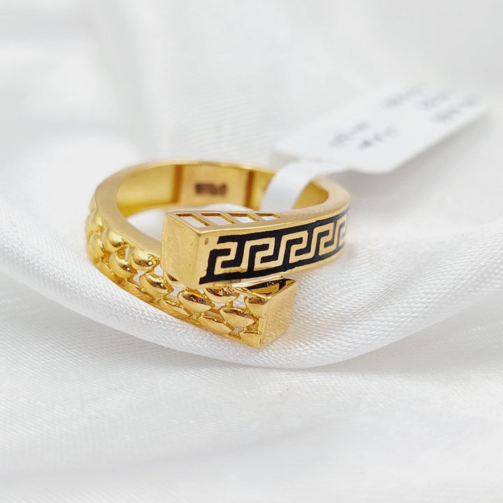 21K Gold Virna Ring by Saeed Jewelry - Image 7