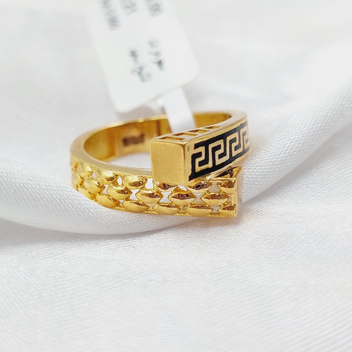 21K Gold Virna Ring by Saeed Jewelry - Image 1