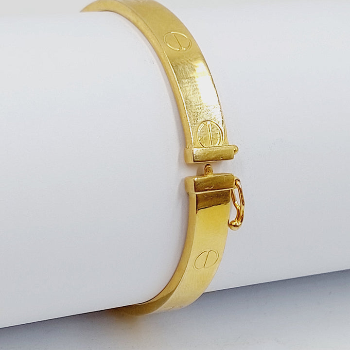 21K اسوارة فيجارو-مجوهرات الشيخ سعيد-Saeed Jewelry 