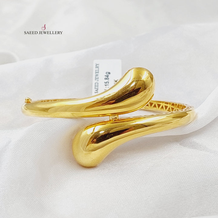 21K اسوارة حزام اكسترا-مجوهرات الشيخ سعيد-Saeed Jewelry 