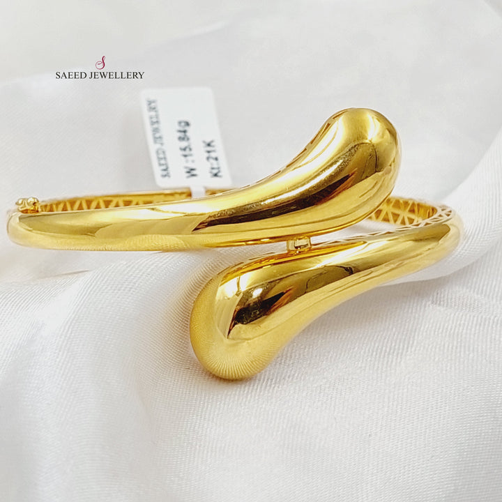 21K اسوارة حزام اكسترا-مجوهرات الشيخ سعيد-Saeed Jewelry 