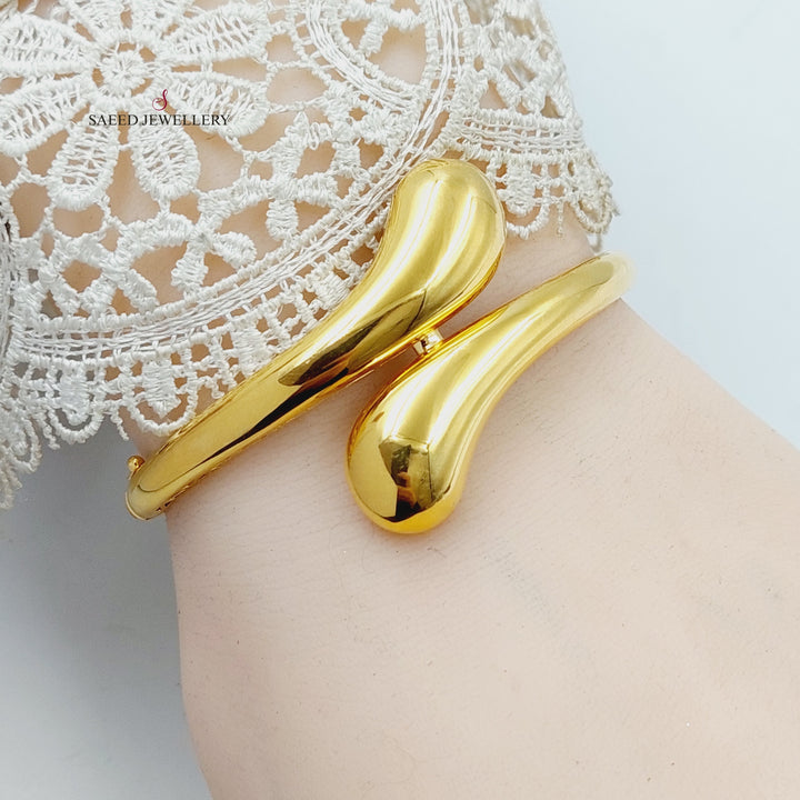 21K اسوارة حزام اكسترا-مجوهرات الشيخ سعيد-Saeed Jewelry 