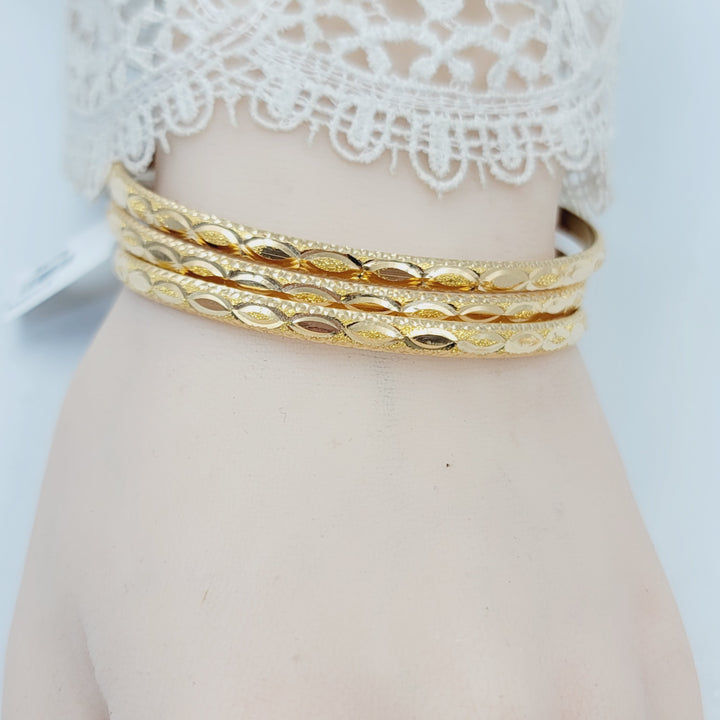 21K سحبة سنبلة سي ان سي-مجوهرات الشيخ سعيد-Saeed Jewelry 