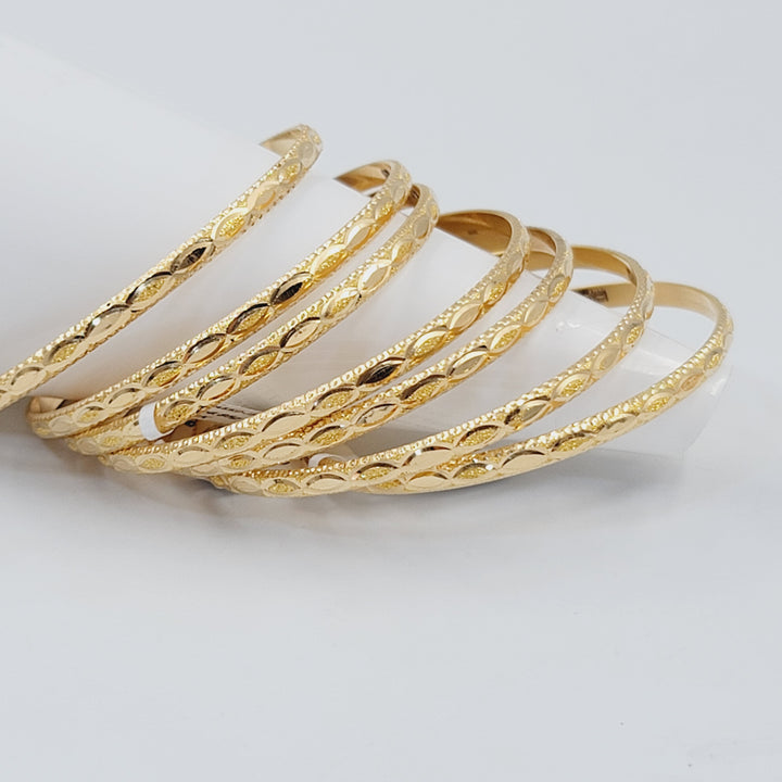 21K سحبة سنبلة سي ان سي-مجوهرات الشيخ سعيد-Saeed Jewelry 