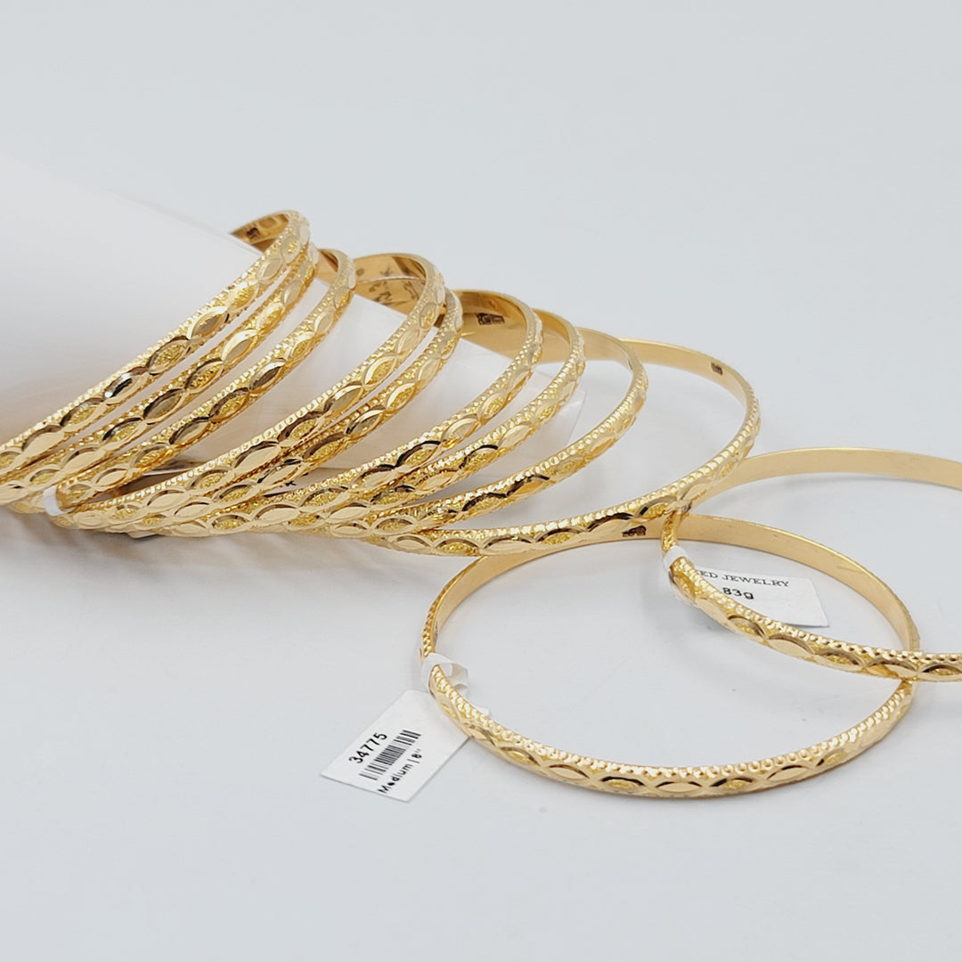 21K سحبة سنبلة سي ان سي-مجوهرات الشيخ سعيد-Saeed Jewelry 