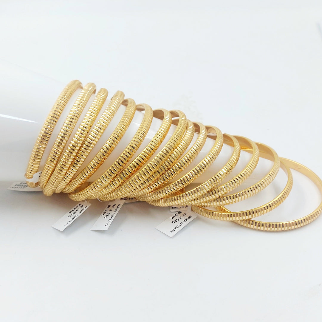 21K سحبة نقش-مجوهرات الشيخ سعيد-Saeed Jewelry 