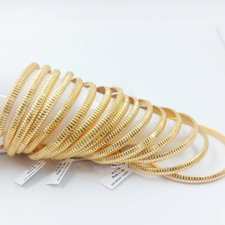 21K سحبة نقش-مجوهرات الشيخ سعيد-Saeed Jewelry 