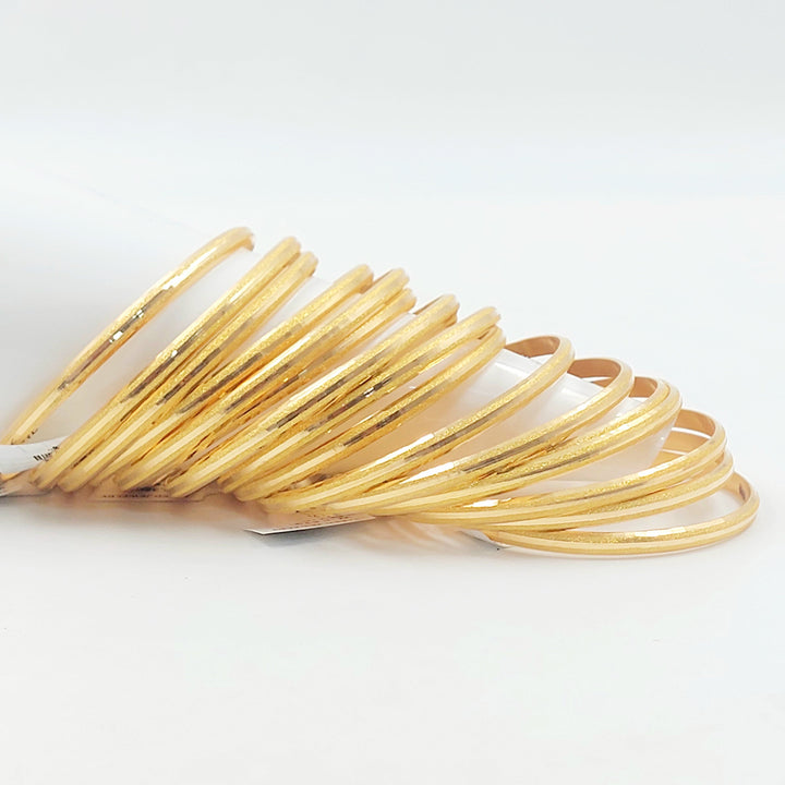 21K سحبة سي ان سي رفيع-مجوهرات الشيخ سعيد-Saeed Jewelry 