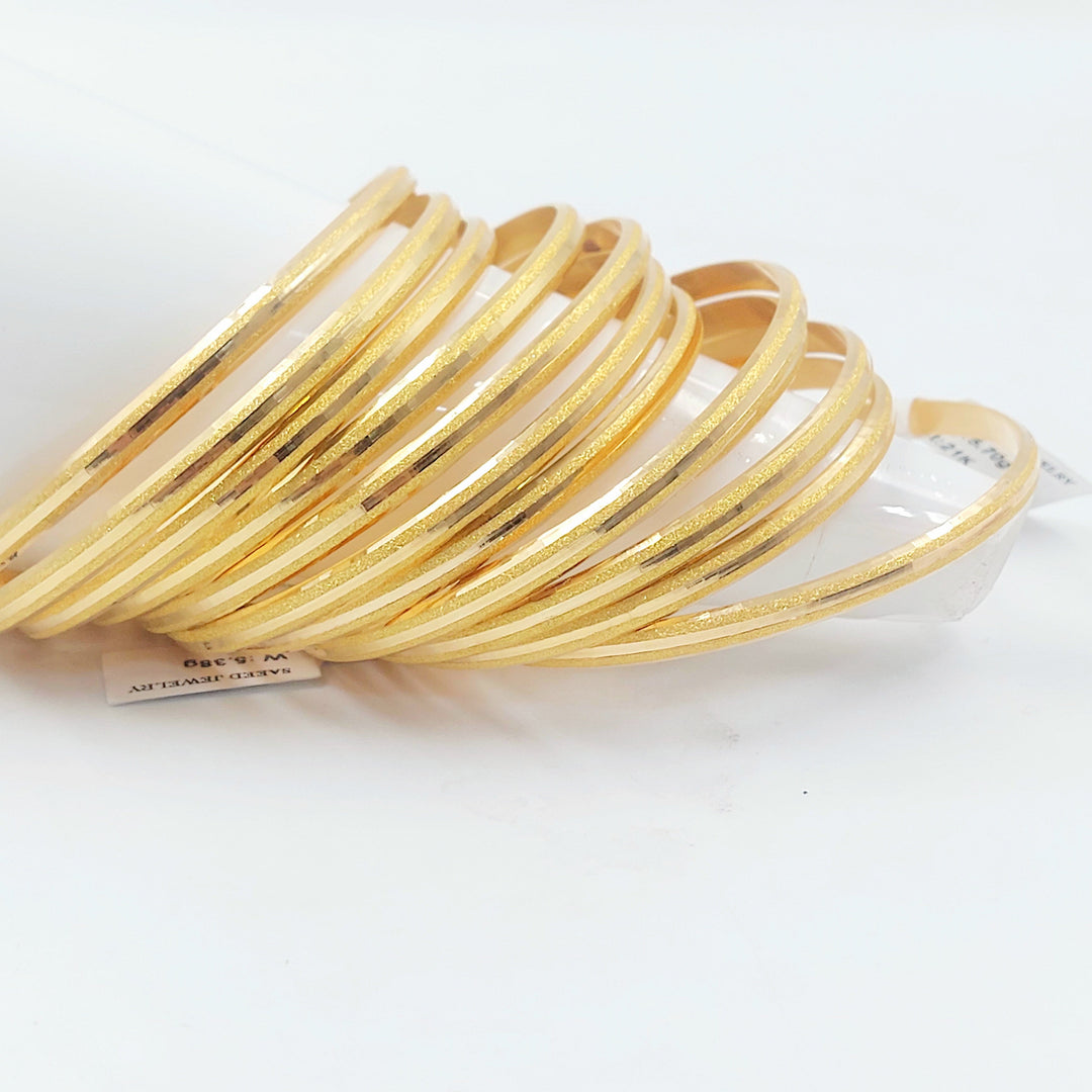 21K سحبة سي ان سي رفيع-مجوهرات الشيخ سعيد-Saeed Jewelry 