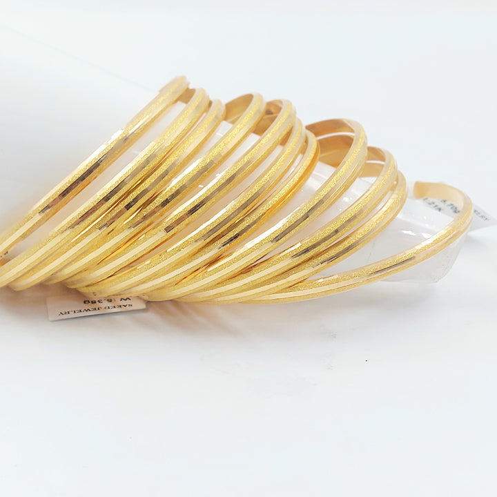 21K سحبة سي ان سي رفيع-مجوهرات الشيخ سعيد-Saeed Jewelry 