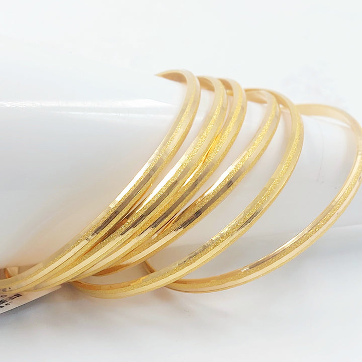 21K سحبة سي ان سي رفيع-مجوهرات الشيخ سعيد-Saeed Jewelry 