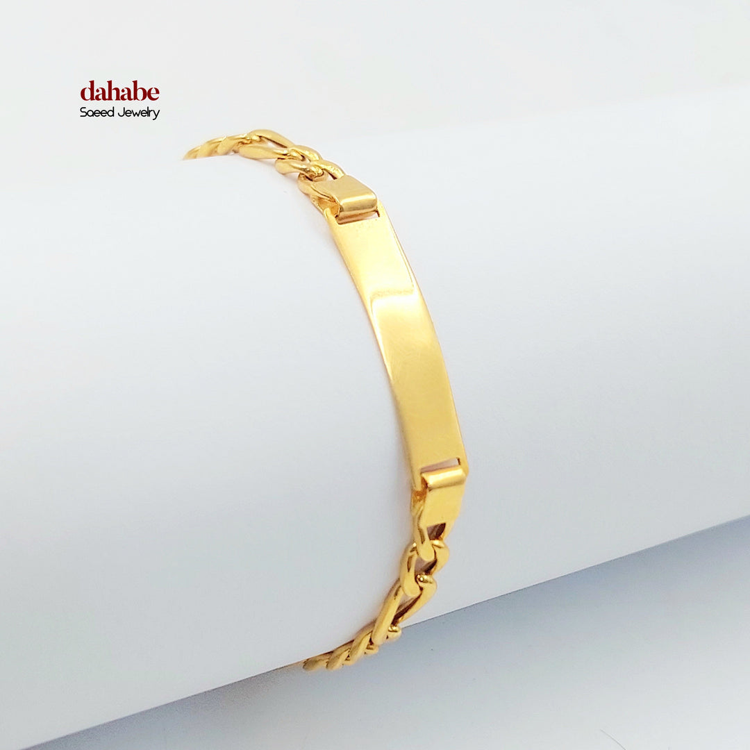 21K اسوارة بلاك اطفال-مجوهرات الشيخ سعيد-Saeed Jewelry 