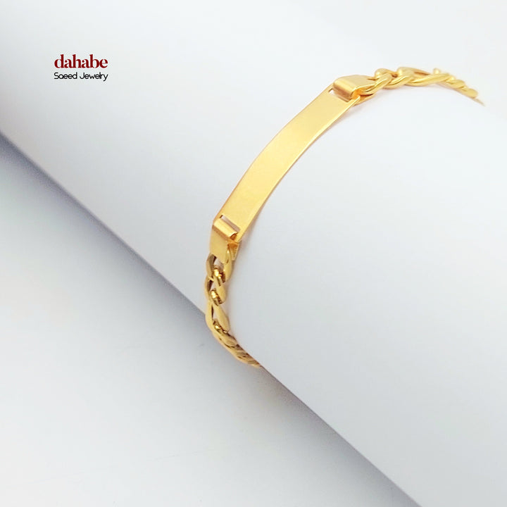 21K اسوارة بلاك اطفال-مجوهرات الشيخ سعيد-Saeed Jewelry 