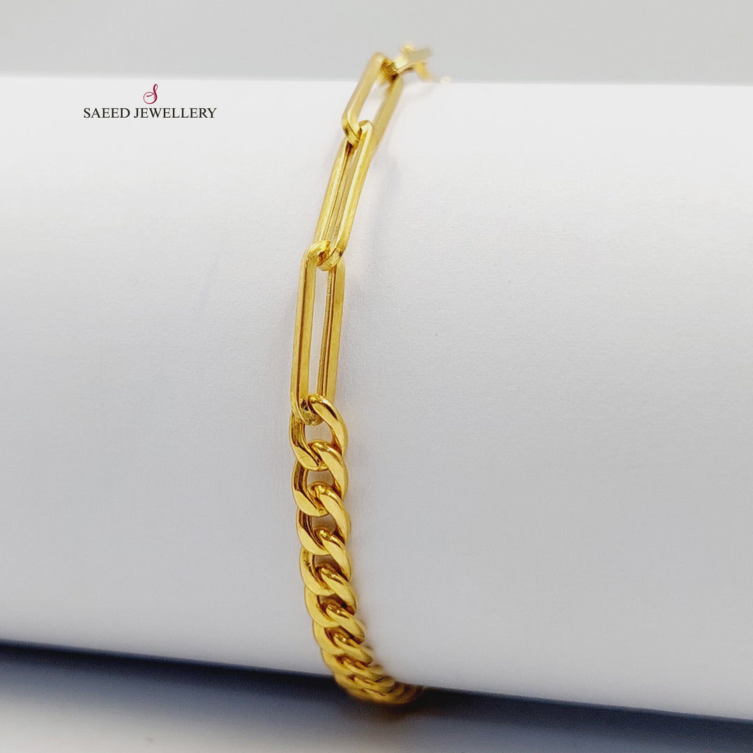 21K اسوارة اكسترا-مجوهرات الشيخ سعيد-Saeed Jewelry 