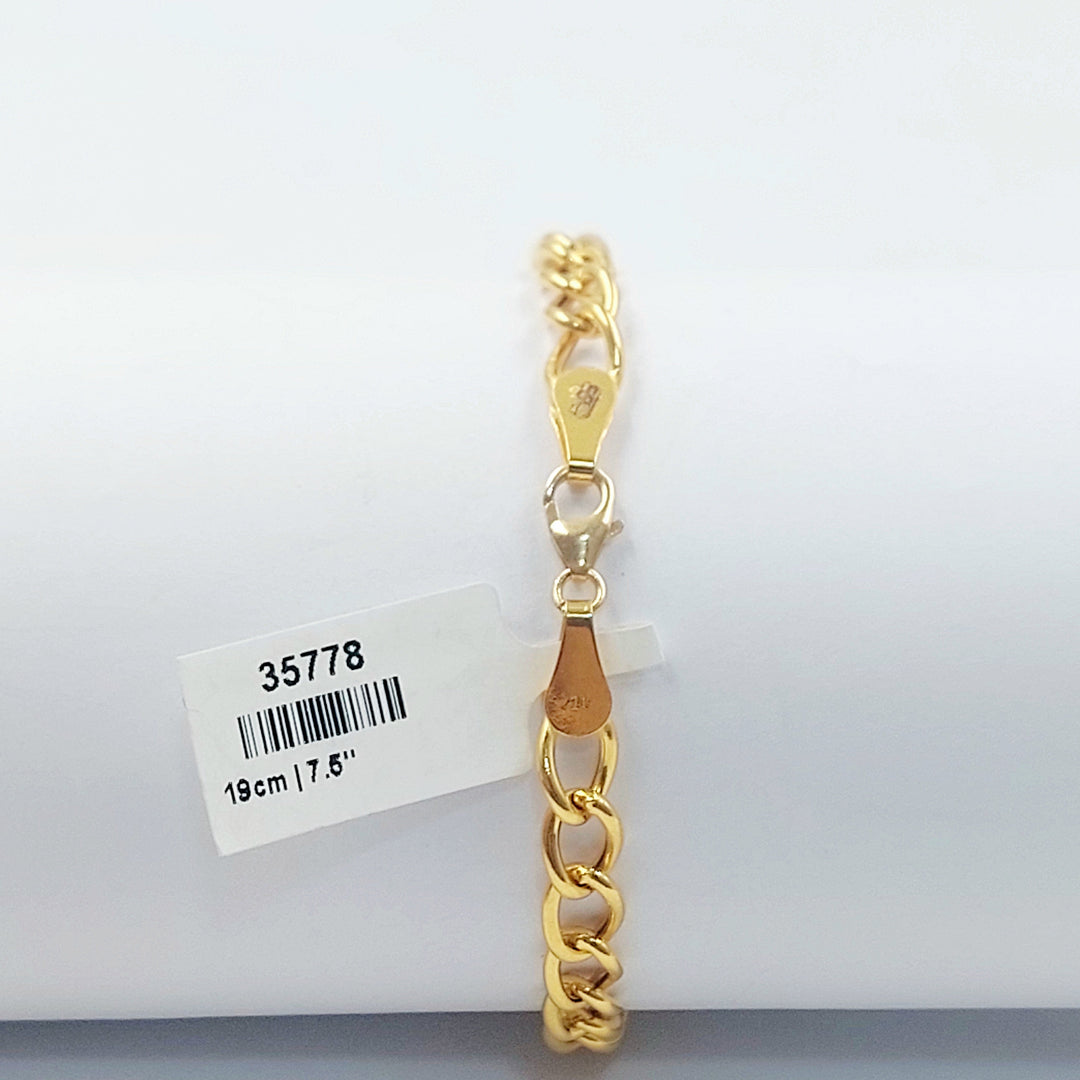 21K اسوارة اكسترا-مجوهرات الشيخ سعيد-Saeed Jewelry 