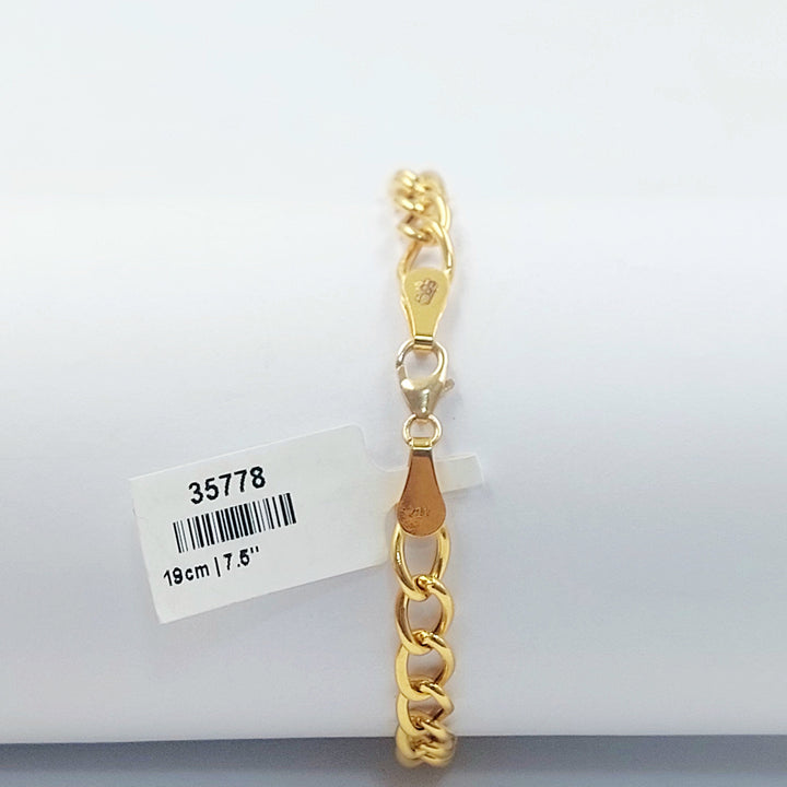 21K اسوارة اكسترا-مجوهرات الشيخ سعيد-Saeed Jewelry 