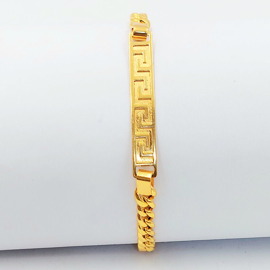 21K اسوارة بلاك-مجوهرات الشيخ سعيد-Saeed Jewelry 