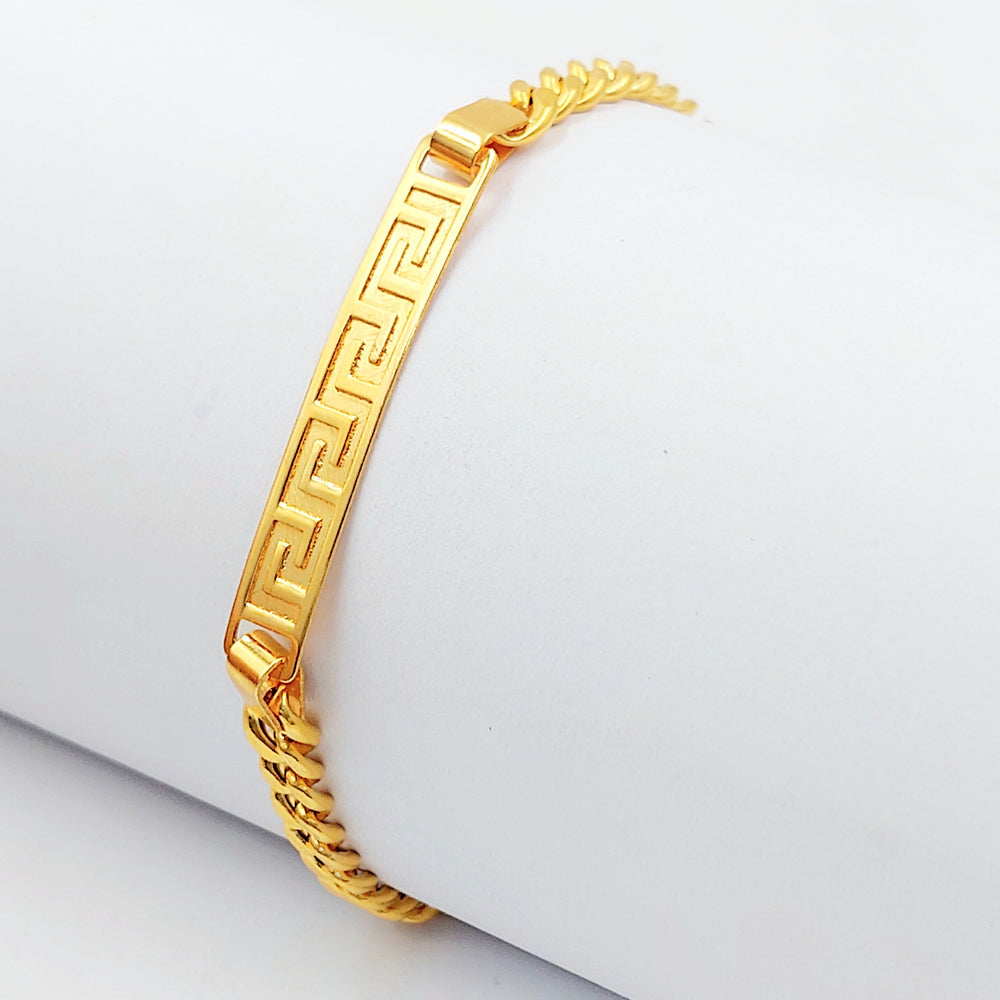 21K اسوارة بلاك-مجوهرات الشيخ سعيد-Saeed Jewelry 