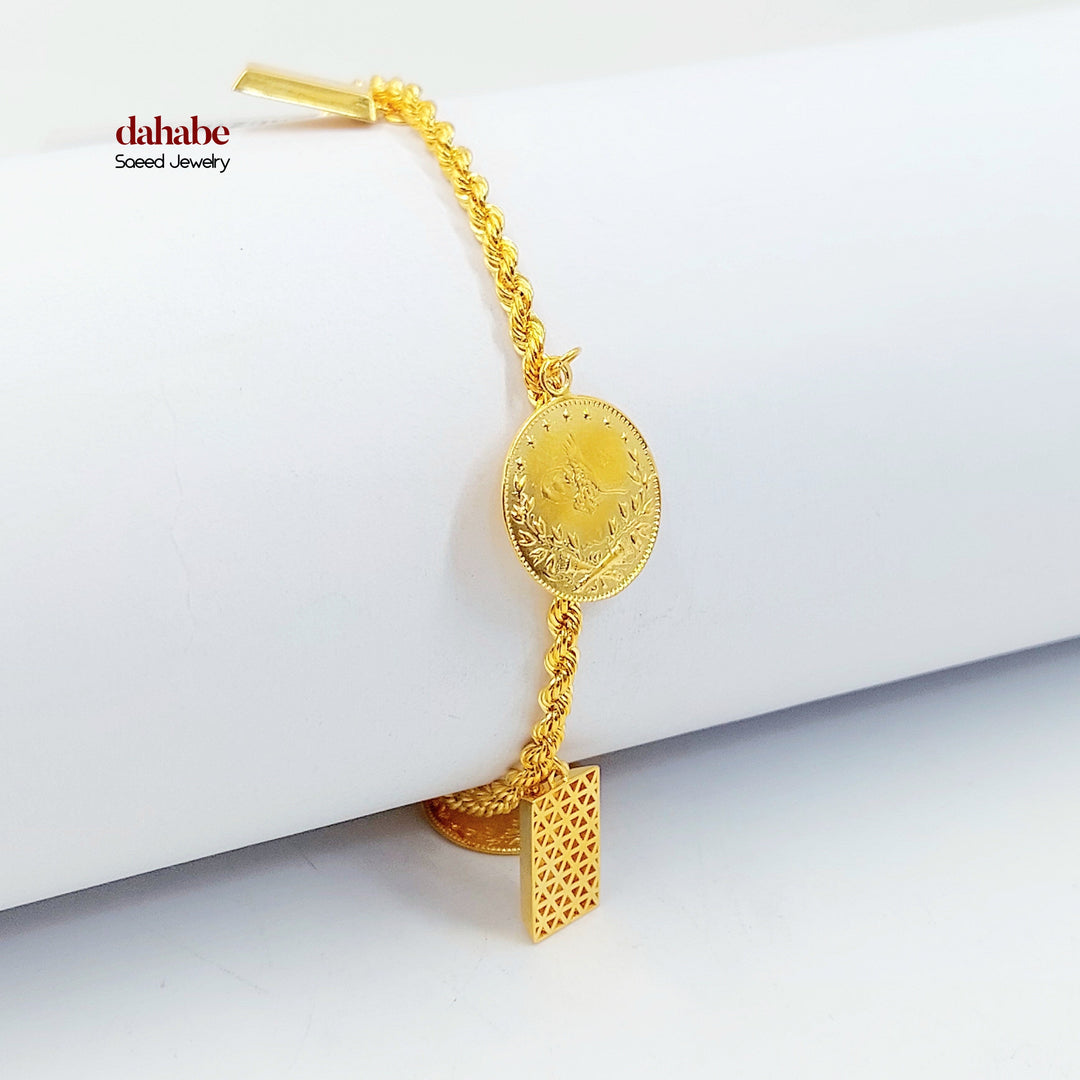 21K اسوارة دنانديش-مجوهرات الشيخ سعيد-Saeed Jewelry 