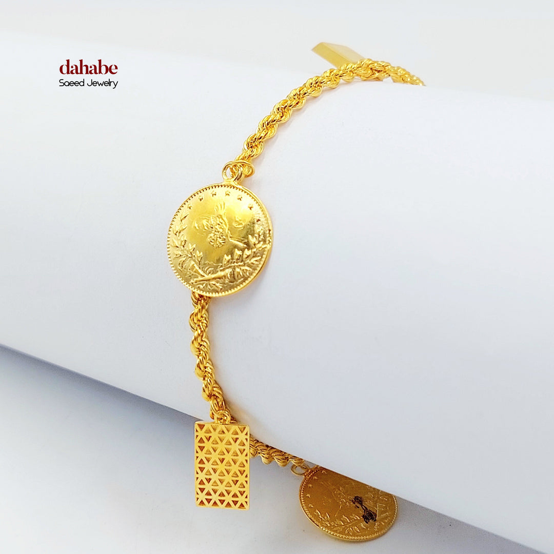 21K اسوارة دنانديش-مجوهرات الشيخ سعيد-Saeed Jewelry 