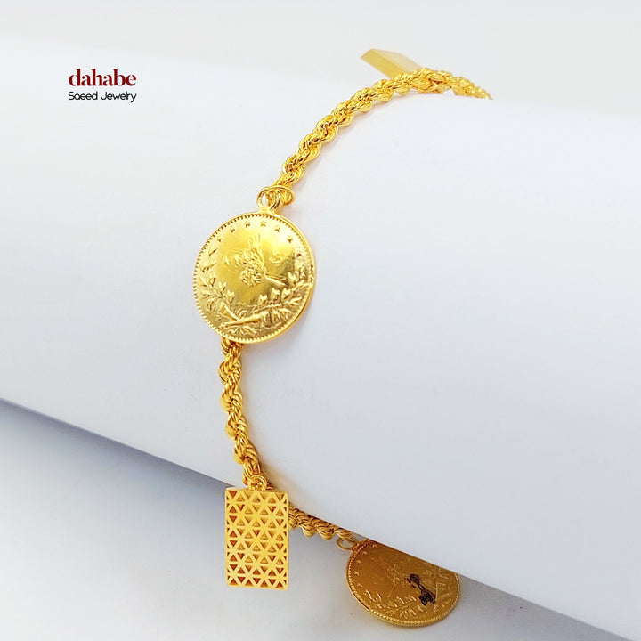 21K اسوارة دنانديش-مجوهرات الشيخ سعيد-Saeed Jewelry 