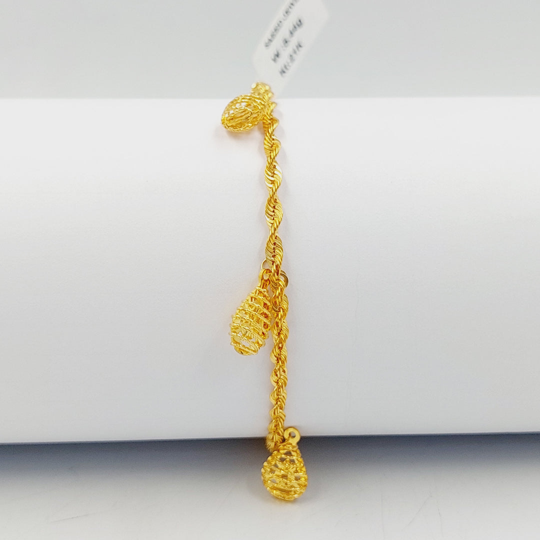 21K اسوارة دنانديش-مجوهرات الشيخ سعيد-Saeed Jewelry 