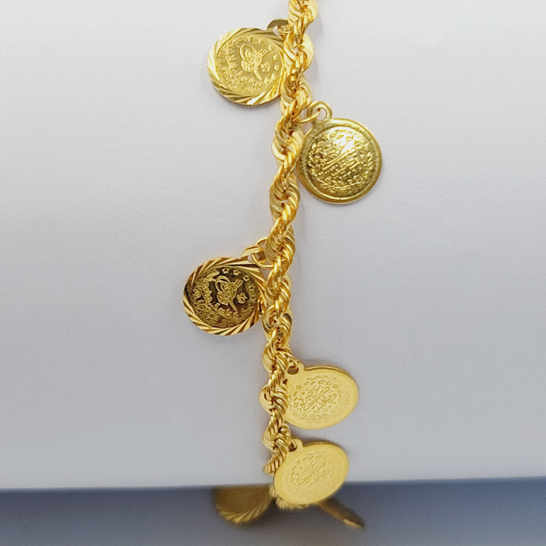 21K اسوارة دنانديش-مجوهرات الشيخ سعيد-Saeed Jewelry 