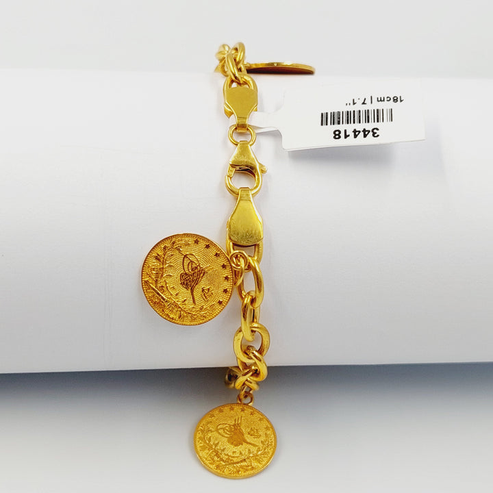 21K اسوارة دنانديش-مجوهرات الشيخ سعيد-Saeed Jewelry 