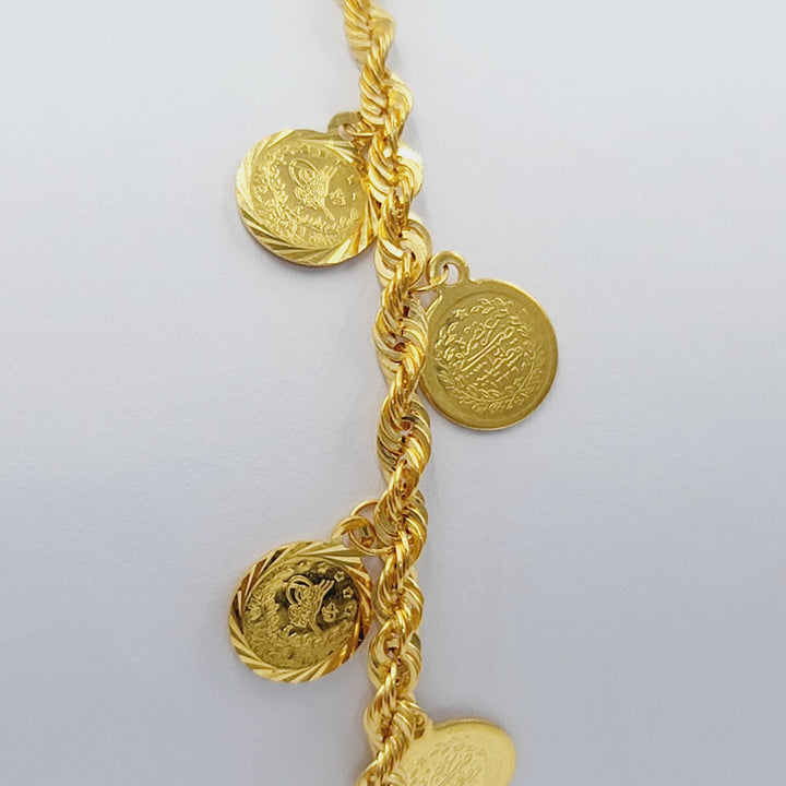 21K اسوارة دنانديش-مجوهرات الشيخ سعيد-Saeed Jewelry 