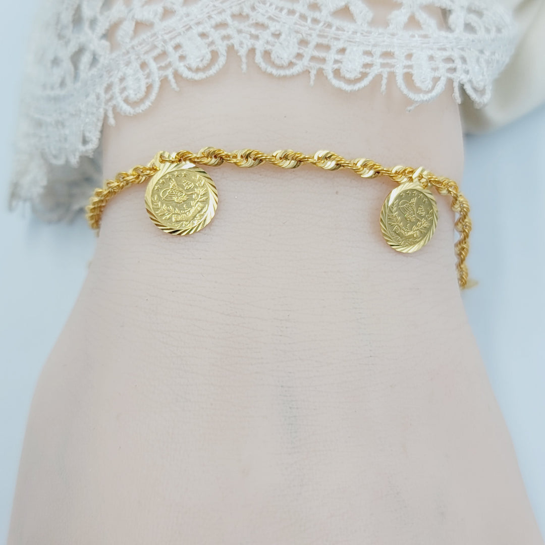 21K اسوارة دنانديش-مجوهرات الشيخ سعيد-Saeed Jewelry 