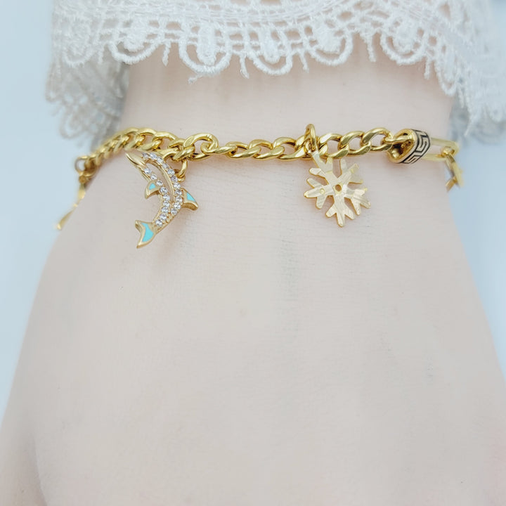 21K اسوارة دنانديش-مجوهرات الشيخ سعيد-Saeed Jewelry 