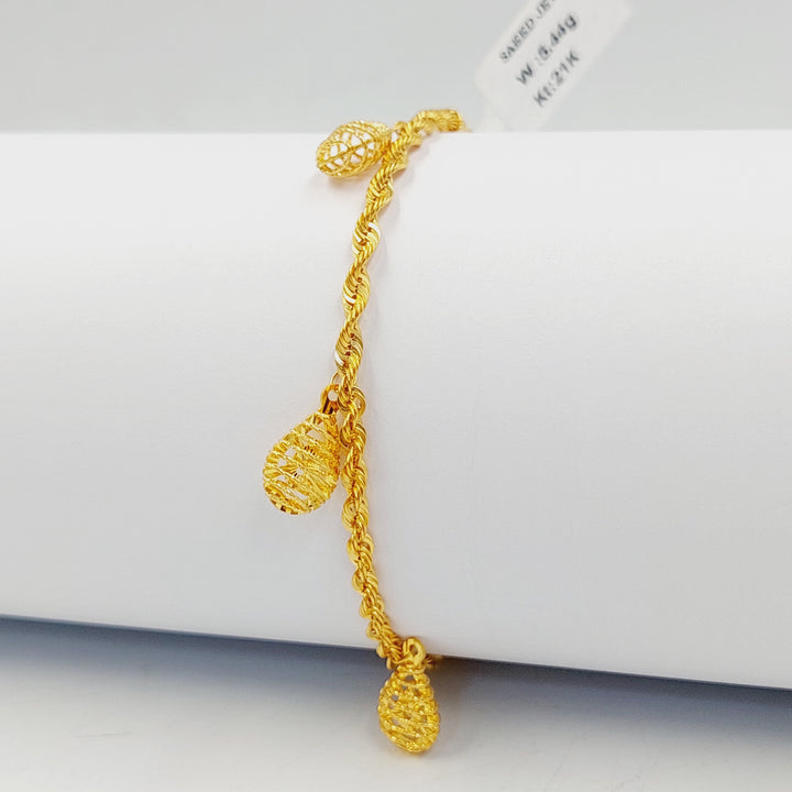 21K اسوارة دنانديش-مجوهرات الشيخ سعيد-Saeed Jewelry 