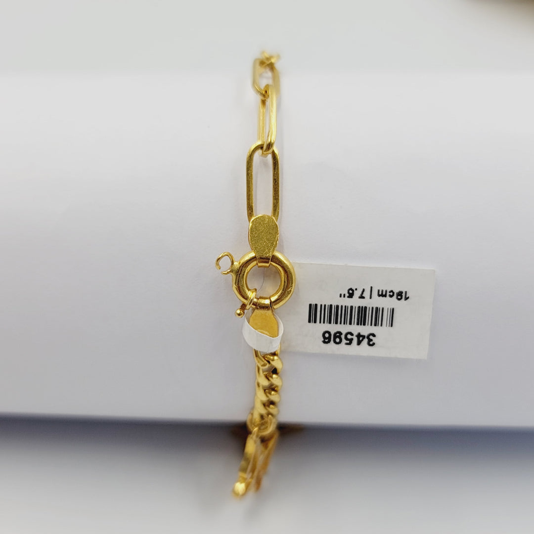 21K اسوارة دنانديش-مجوهرات الشيخ سعيد-Saeed Jewelry 