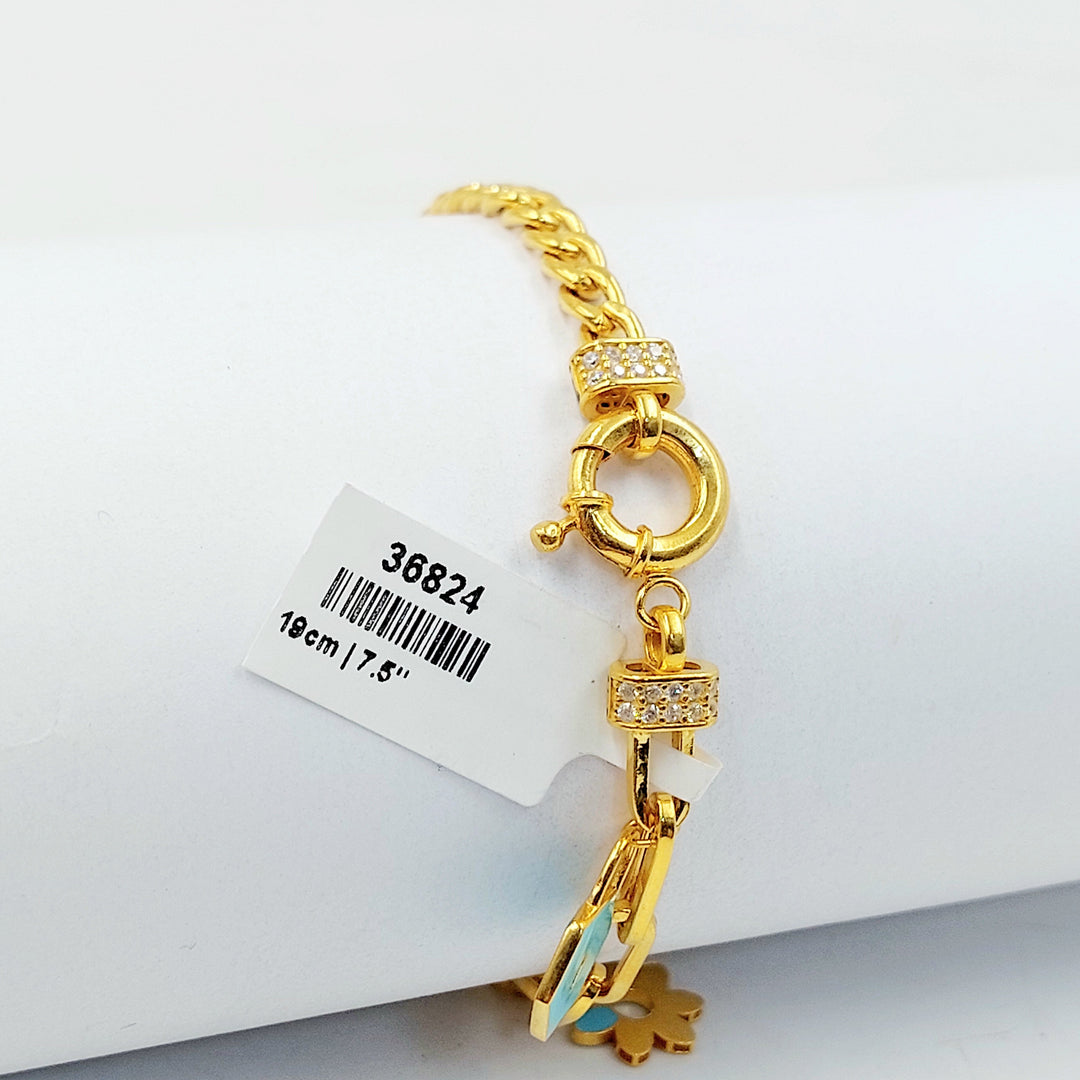 21K اسوارة دنانديش-مجوهرات الشيخ سعيد-Saeed Jewelry 