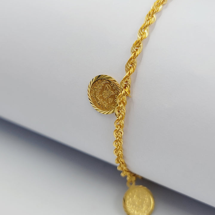 21K اسوارة دنانديش-مجوهرات الشيخ سعيد-Saeed Jewelry 