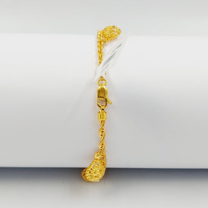 21K اسوارة دنانديش-مجوهرات الشيخ سعيد-Saeed Jewelry 