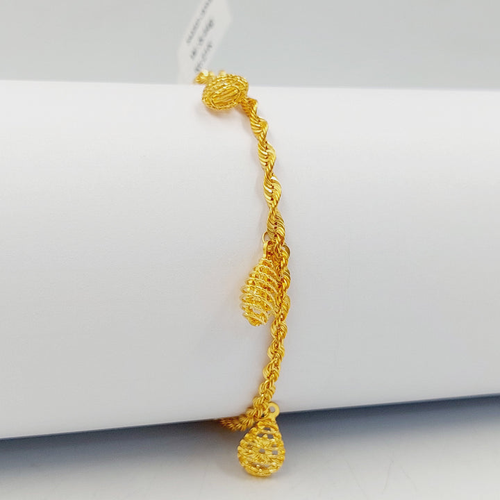 21K اسوارة دنانديش-مجوهرات الشيخ سعيد-Saeed Jewelry 