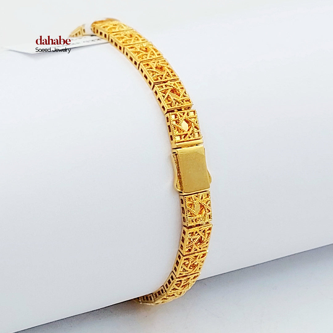 21K اسوارة كويتي اكسترا-مجوهرات الشيخ سعيد-Saeed Jewelry 