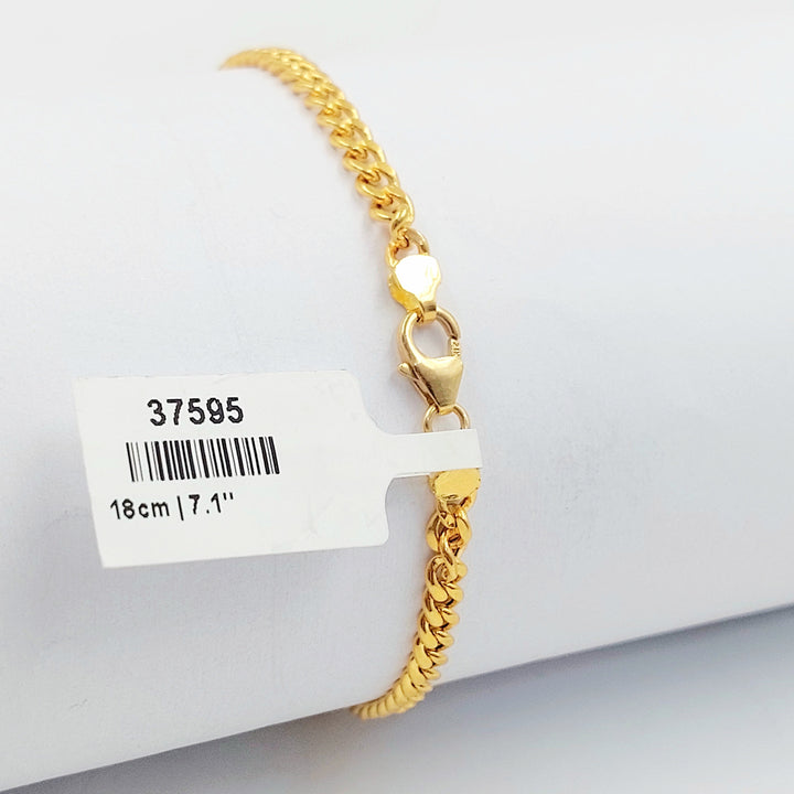Deluxe Bracelet Made of 21K Gold by Saeed Jewelry 